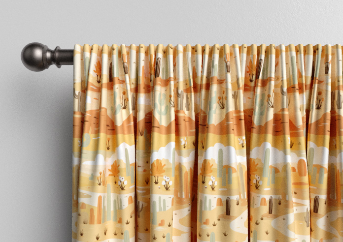 Wild West, Desert - Made to Measure Curtains - Image 9
